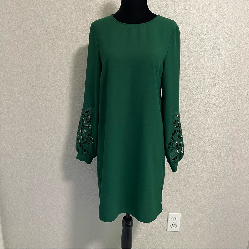 H&M | Green Shift Dress